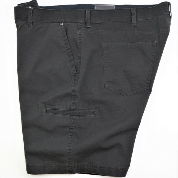 New Weatherproof Men's Ripstop Utility Shorts Size 44 10" Inseam Grey Steel WP - Picture 9 of 12